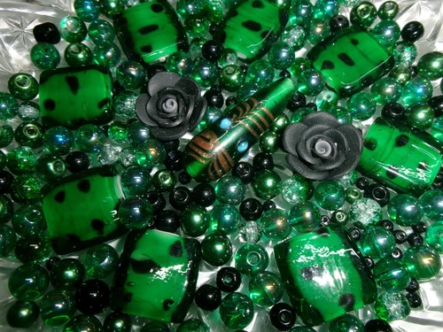 Glasperlen mix 143g - mix, indische