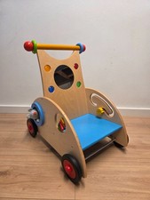 HABA Entdeckerwagen Lauflernwagen ab 10 Monate mit vielen Spielen