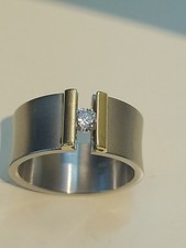 Spannring gold 585 edelstahl - spannring,
