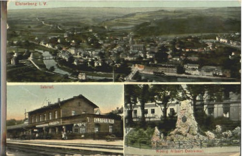 Elsterberg bahnhof denkmal - bahnhof, x