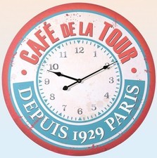 Wanduhr Café de la tour