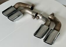 2021 Porsche 9Y0 Cayenne Turbo S Auspuffblende Blende Sportabgasanlage 