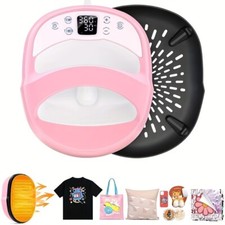 Transferpresse Hitzepresse Heat Press Heißpresse T-Shirtpresse 30x25cm Tragbare