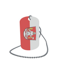 Dog tag flagge wildflecken - tag,