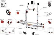 Obere hintere Tragestruktur - Fiamma Ersatzteil-Nr. 98656-082 - passend zu Carry