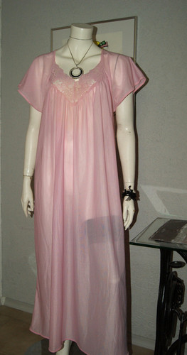 Langes nylon negligee lingerie - langes,