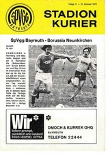 Fussball-Programmheft   74/75