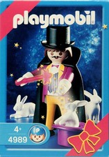 1 Playmobil Werbefigur Vedes Zauberer mit Hasen 4989 in Top-OVP