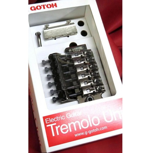 Gotoh ge1996t black - black, tremolo