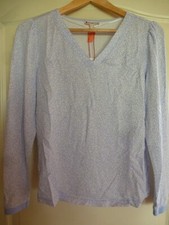 Neu ! Street One Shirt 34 hellblaue Damen Bluse Größe S M 39 € Viskose Elasthan 