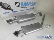 Imasaf Auspuff ab Kat für Audi A6 + Avant 2.6 102KW ACZ C4 Schalter 1994-1997