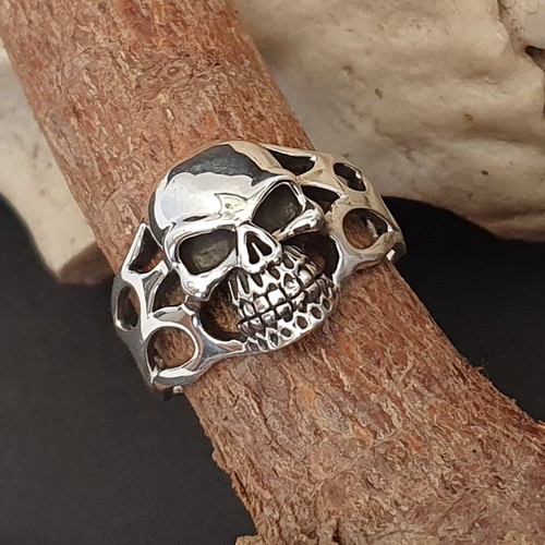Totenkopf ring silber 925 - ring,