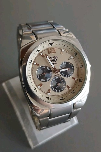 Vintage herrenuhr fossil blue - vintage,