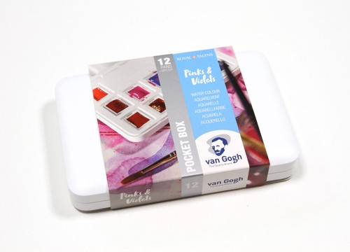 Van gogh aquarellkasten pink - pink, &