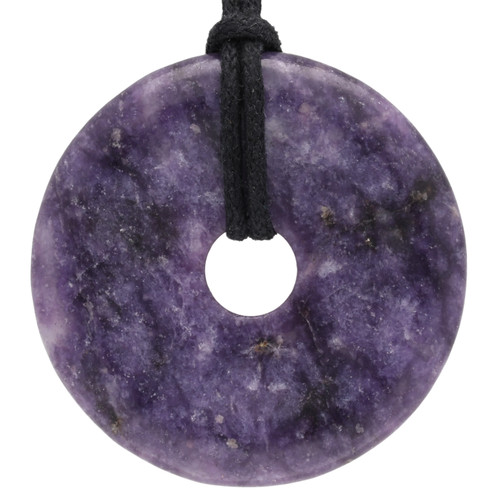 Lepidolith donut 40 mm - |,