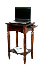 Massivholz Konsolentisch braun kolonial NEU Telefontisch Beistelltisch Wandtisch