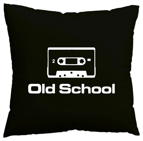 Kissenbezug old school - old,