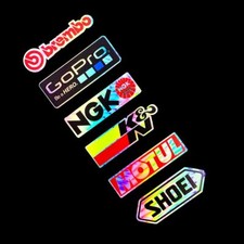 Reflektierender Motorrad