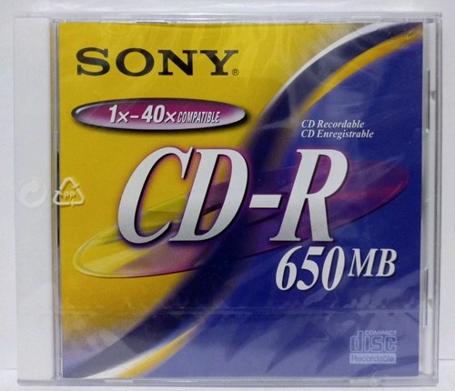 Sony 650mb 74min - 1, cd-r