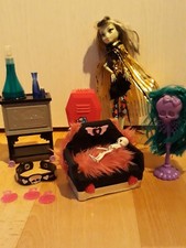 Monster high sammlung mit Monsterpuppe 