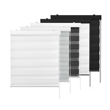 Doppelrollo mit Kassette Matt Weiss Duorollo Rollo Rolljalousie viele Größen