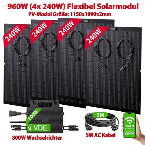 960w flexibles solarpanel - 960w,