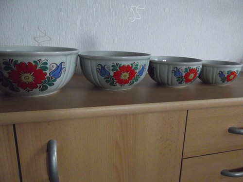 Schüsselset 4teilig keramik - schüsselset,