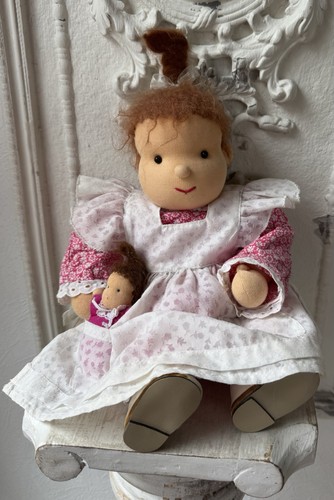 Stoffpuppe mädchen puppe - stoffpuppe, n