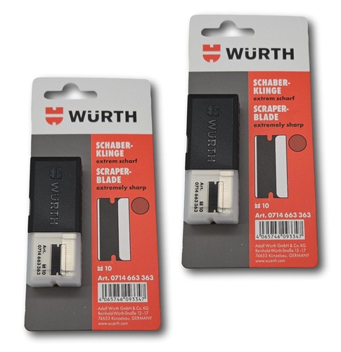 20x würth schaberklingen - wÜrth,
