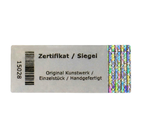 Hologramm hygienesiegel - 3d,