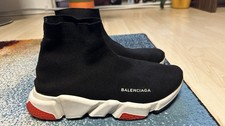 Balenciaga Speed Trainer Mid Black Red OG