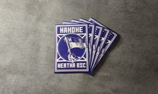 Hertha BSC , KSC Aufkleber /