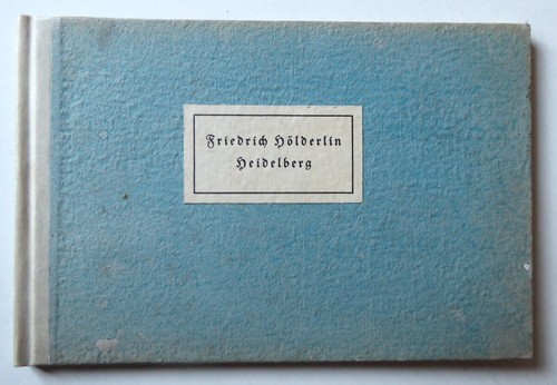 Friedrich hölderlin - friedrich,