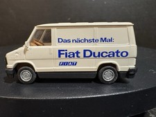 Praline FIAT Ducato kastenwagen Transporter weiß " Werbung FIAT Ducato " 1:87 HO