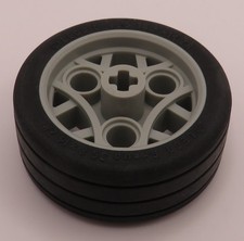 LEGO: Rad Räder mit schwarzen Reifen, verschiedene Ausführungen und Größen