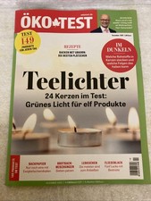 Öko Test 12/2025 Teelichter