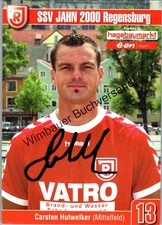 Original Autogramm Karsten Hutwelker SSV Jahn 2000 Regensburg /// Autograph sign