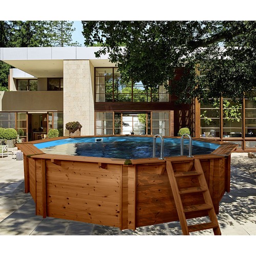 Holzpool set bali 40m x - holzpool,