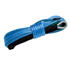 Synthetisches Seil blau mit