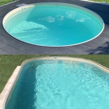 Pool Set komplett Stahlwand