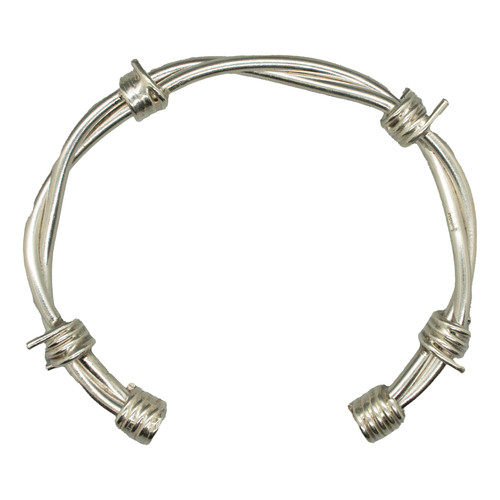 Stacheldraht 925 silber torc - stacheldraht,