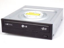 LG GH24NS90 SATA CD±RW DVD±RW DL M-Disc Brenner Laufwerk Drive Schwarz, BULK, OK
