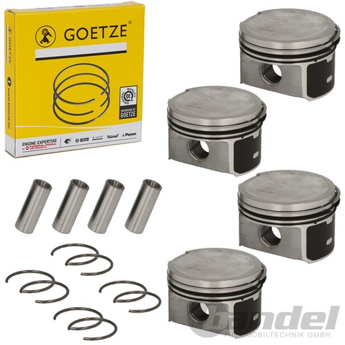 Nüral kolben ringe bolzen - 4x, kolben+ringe+bolzen