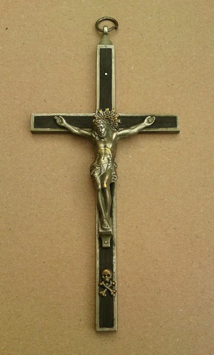 Sehr altes großes - , brustkreuz