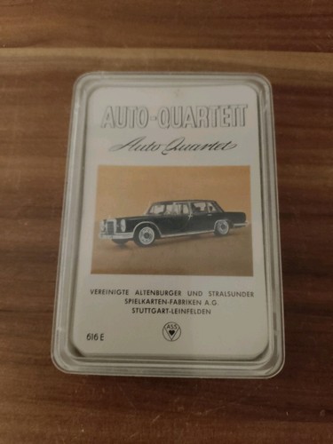 Altes auto quartett ass 616e - altes, auto-quartett