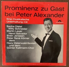 Various – Prominenz Zu Gast Bei Peter Alexander, Polydor – P 72 519, D 1965, Pop