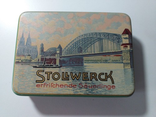 Reklame blechdose stollwerck - reklame,