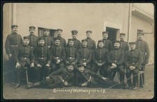 4x Foto AK 1.WK - Gruppe