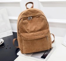 Cord Rucksack braun Tasche