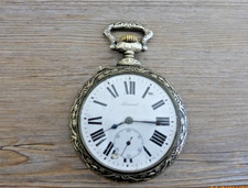 antike Eisenbahner Taschenuhr